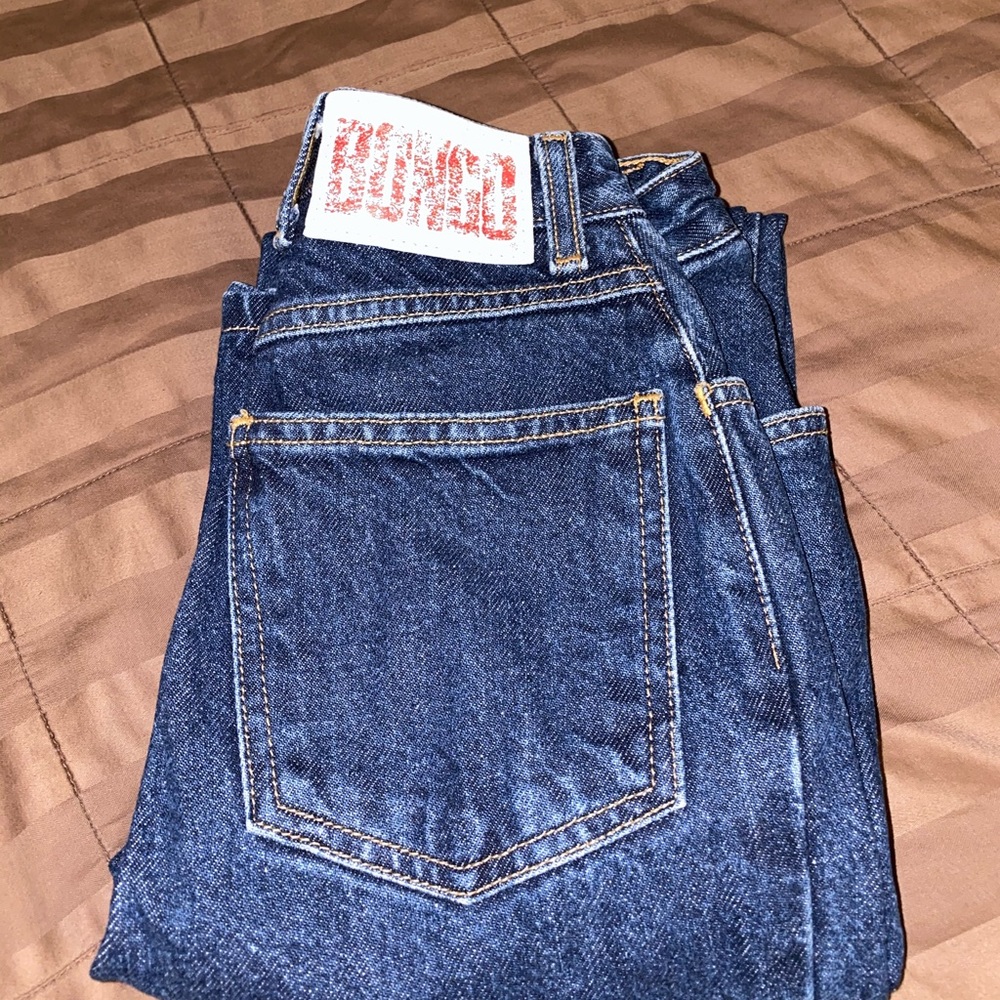 Vintage 90s Bongo high waisted straight leg jean